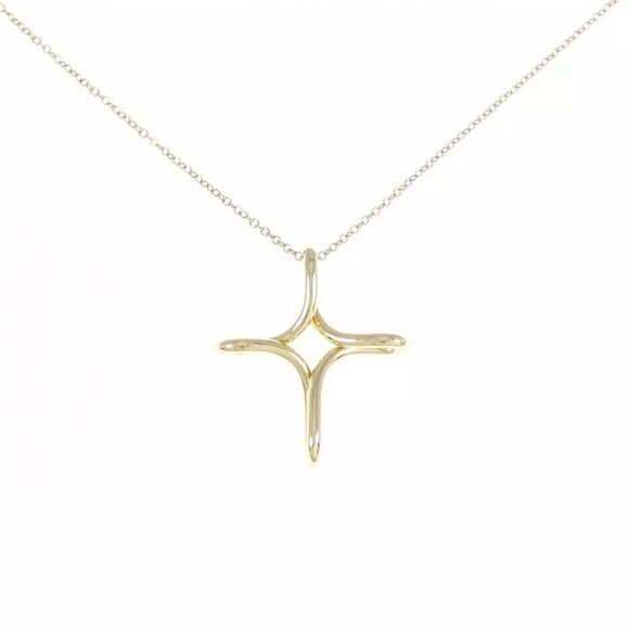 Authentic Tiffany INFINITY CROSS Necklace - Picture 1 of 6
